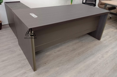 EXECUTIVE TABLE WITH SIDE CABINET CRN BT-1885