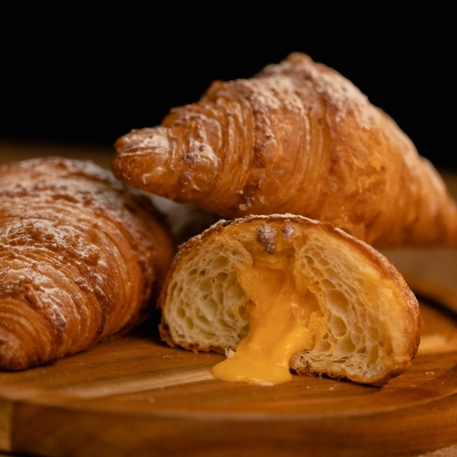 Salted Egg Lava Croissant