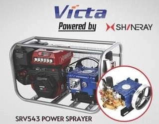 VICTA SRV543 MANUAL POWER SPRAYER C/W SHINERAY SR250 ENGINE