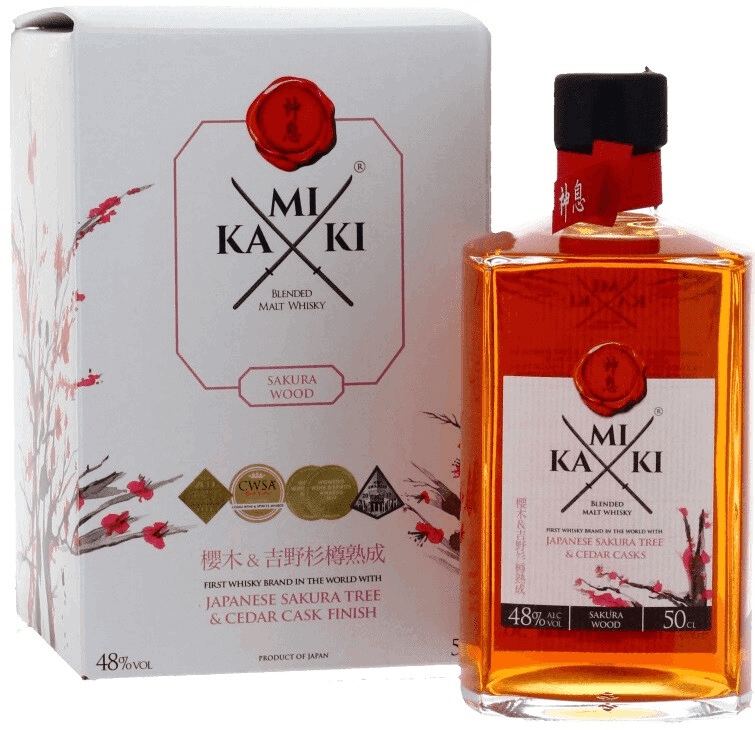 KAMIKI 'SAKURA WOOD' BLENDED WHISKY