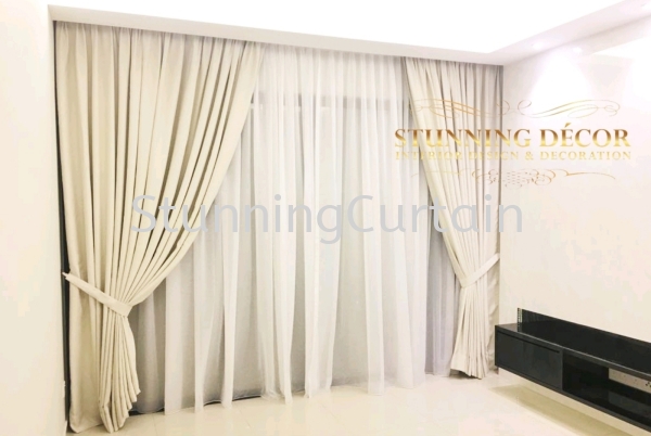  French Pleat Design Curtain Puchong, Selangor, Kuala Lumpur (KL), Malaysia, Subang Jaya Supplier, Suppliers, Supply, Supplies | Stunning Curtain