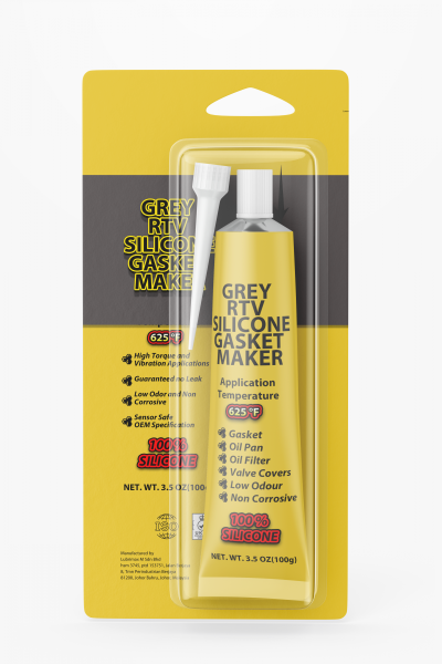 Silver RTV Gasket Maker RTV Gasket Sealant Johor Bahru, Selangor, KL, Malaysia, Singapore, Vietnam Manufacturer, OEM, Supplier, Supply | Advance Lube Enterprise Sdn Bhd