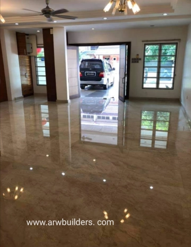 marble finishing floor 