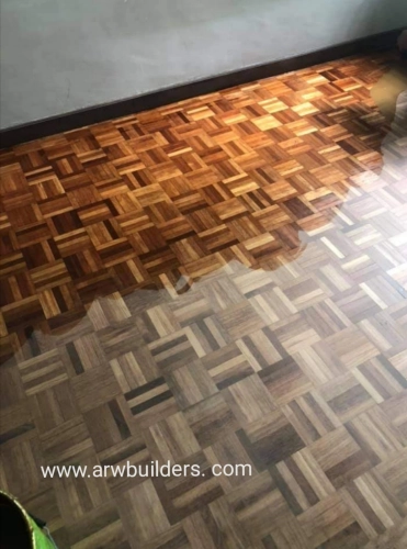 polishing flooring