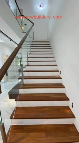 modern staircase flooring