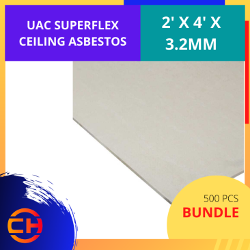 UAC SUPERFLEX CEILING ASBESTOS (500 PCS/BUNDLE)