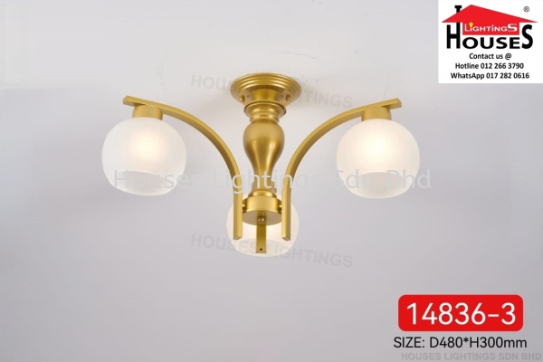 CEILING 14836-3C Ceiling Light Ceiling Light Selangor, Malaysia, Kuala Lumpur (KL), Puchong Supplier, Suppliers, Supply, Supplies | Houses Lightings Sdn Bhd