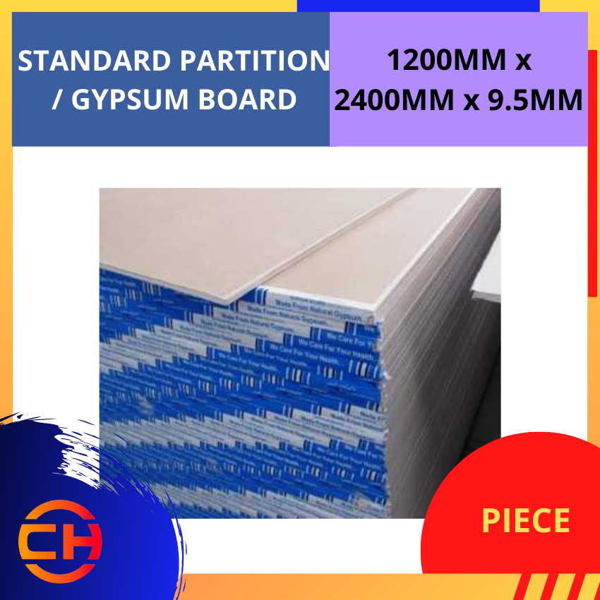 PAPAN GYPSUM/PEMBAHAGI BIASA (PIECE)