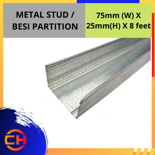 METAL STUD 75 MM