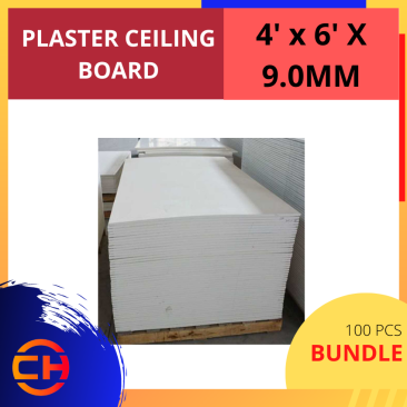 PLASTER CEILING BOARD 9 MM (100 PCS/BUNDLE)