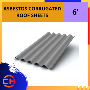 ASBESTOS CORRUGATED ROOF SHEETS 6'