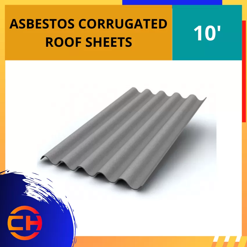 ASBESTOS CORRUGATED ROOF SHEETS 10'