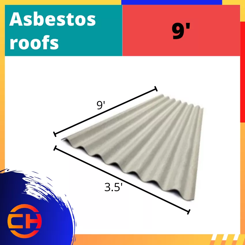 ASBESTOS ROOFS 9'