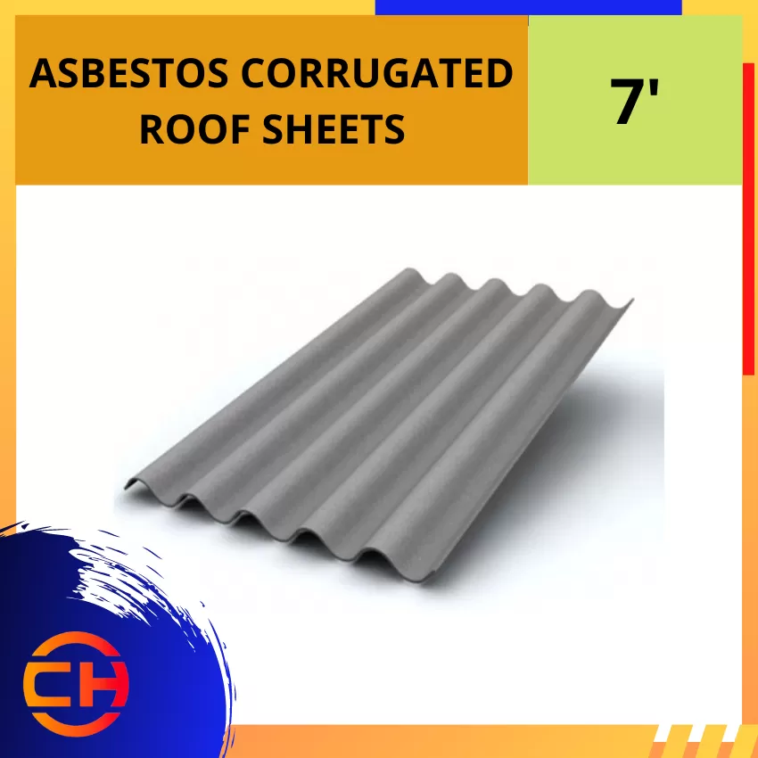 ASBESTOS CORRUGATED ROOF SHEETS 7'