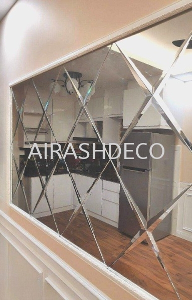 STAR MIRROR  WALL MIRROR  Muar Services, Supplier  | AIRASH DECO ENTERPRISE