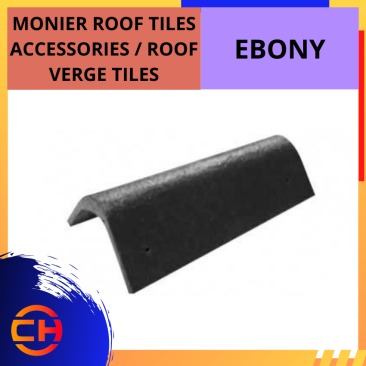 MONIER ROOF TILES ACCESSORIES/ ROOF VERGE TILES EBONY