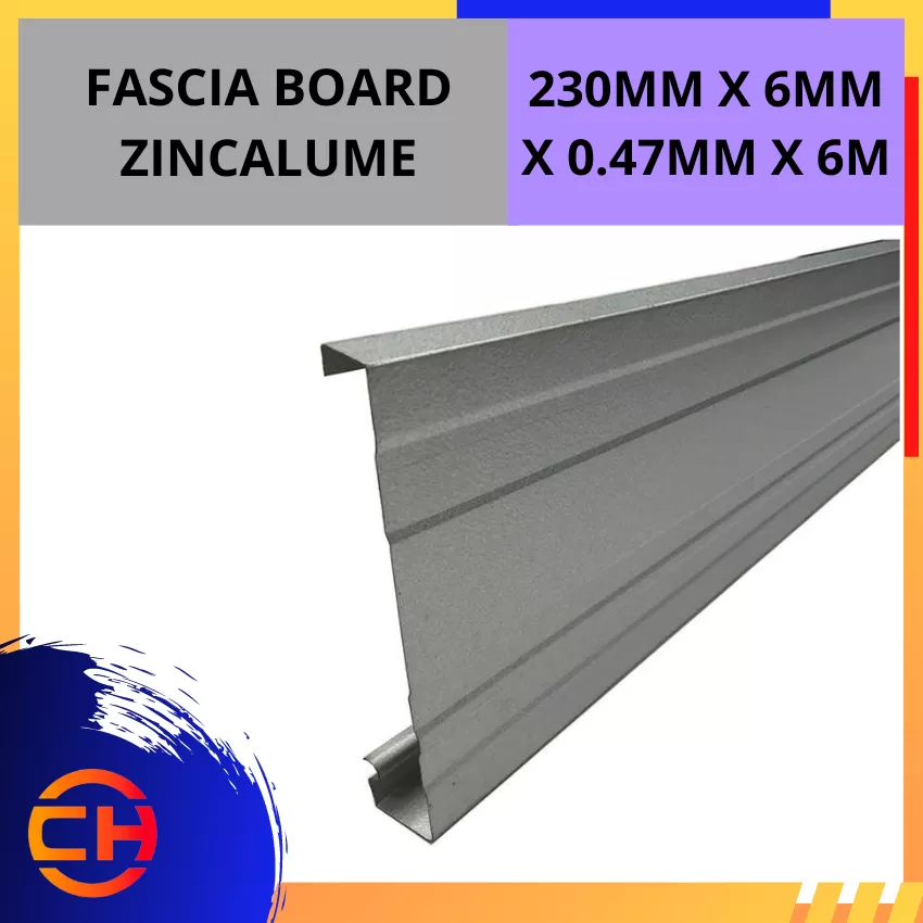 FASCIA BOARD ZINCALUME 