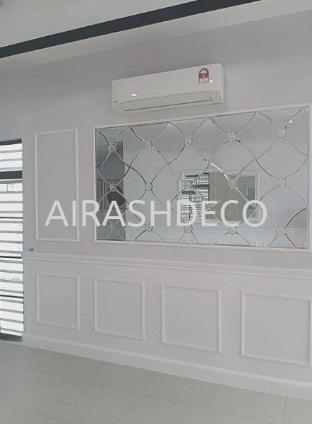 SKY BIRD MIRROR WALL MIRROR  Muar Services, Supplier  | AIRASH DECO ENTERPRISE