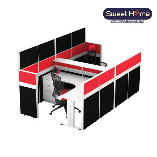 Office Workstation Table for 2 & More Person | Office Table Penang