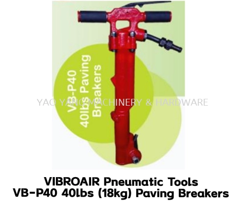 VIBROAIR 40Ibs (18kg) Paving Breakers VB-P40