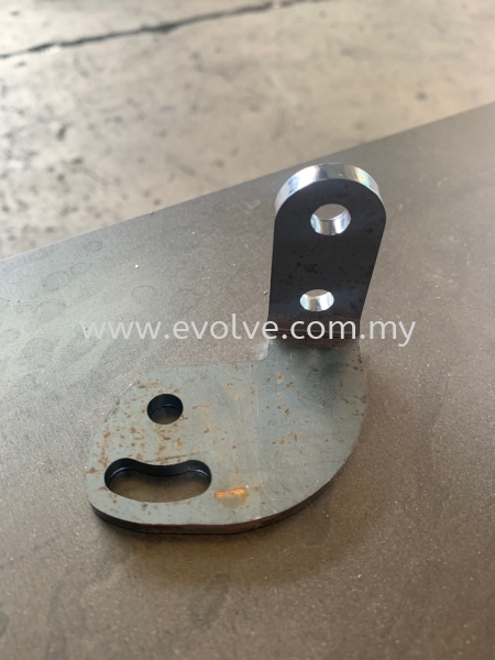 Ms Bracket 8mm(thk) Laser Cut And Bend  Bracket / Zinc Plated Bracket Malaysia, Johor Bahru (JB), Ulu Tiram Supplier, Suppliers, Supply, Supplies | Evolve Hardware Sdn Bhd