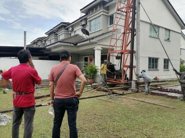 piling foundation works