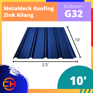 METALDECK ROOFING G32 [10']