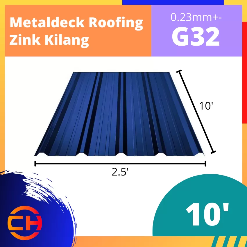 METALDECK ROOFING G32 [10']