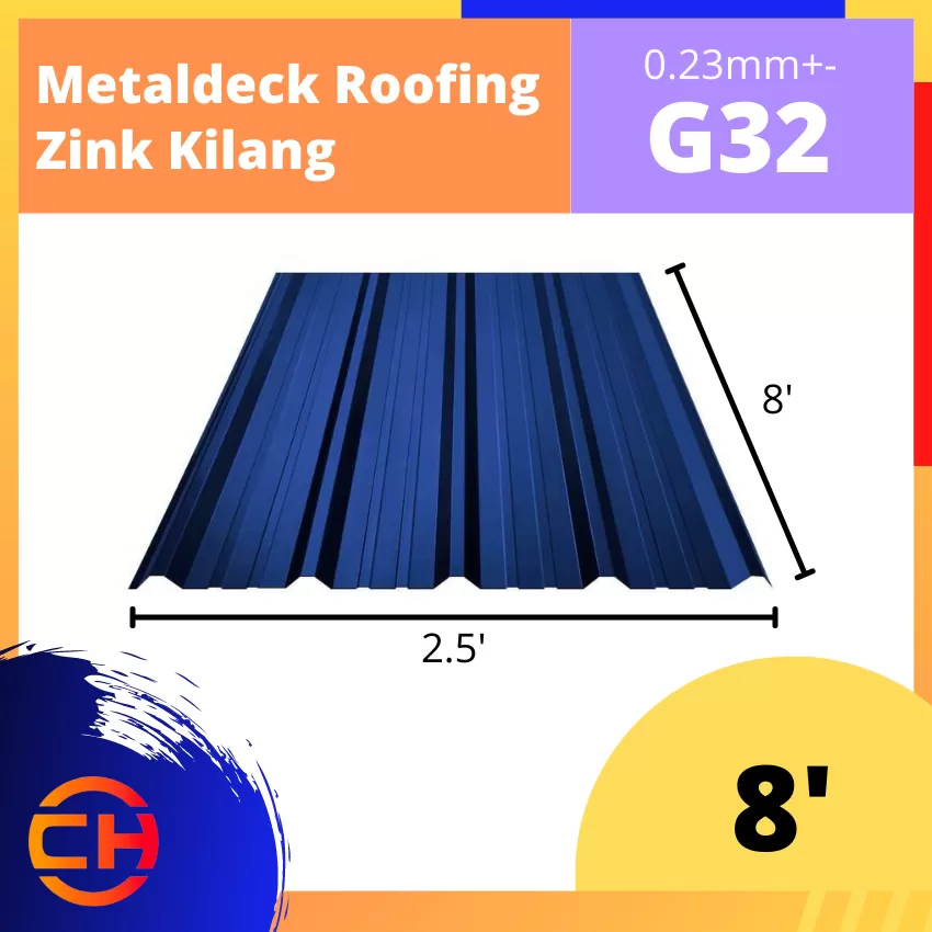 METALDECK ROOFING G32 [8']