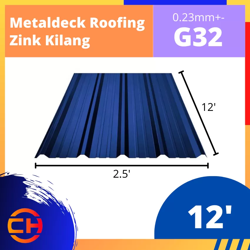 METALDECK ROOFING G32 [12']