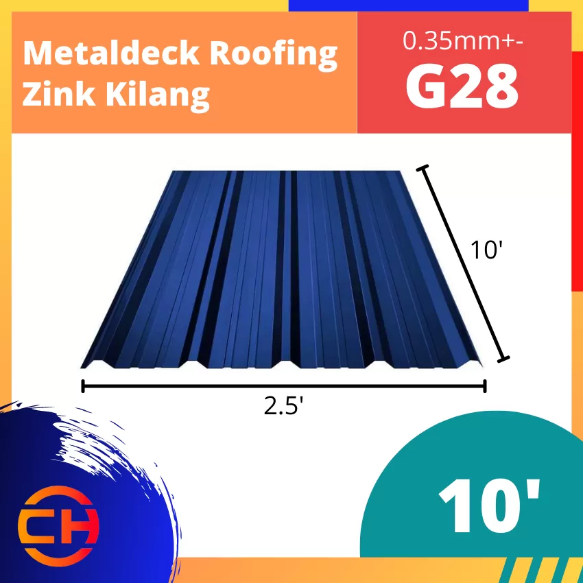 METALDECK ROOFING G28 [10']