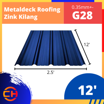 METALDECK ROOFING G28 [12']