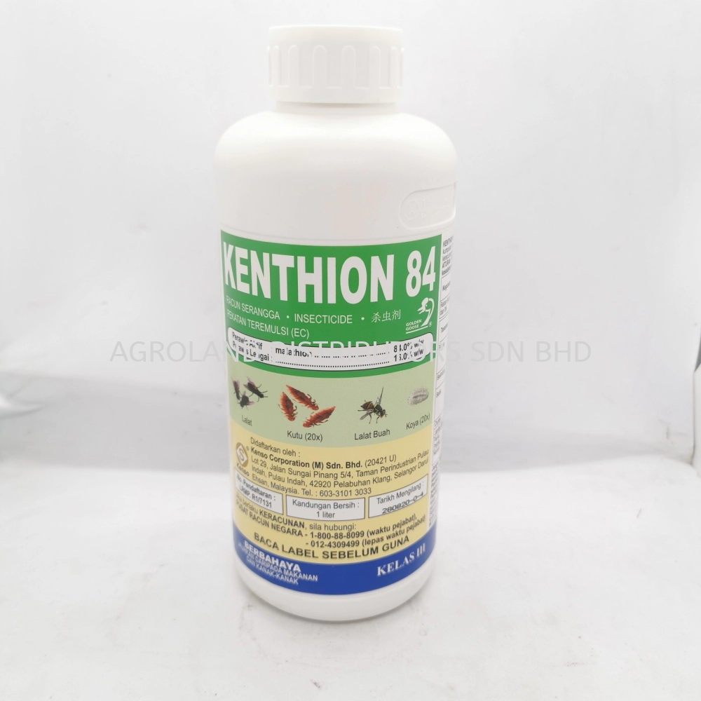 Kenthion 84 1Liter Kenso Malathion 84%  Insecticide