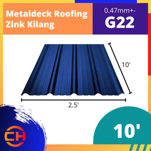 METALDECK ROOFING G22 [10']