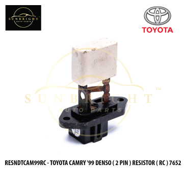 RESNDTCAM99RC - TOYOTA CAMRY '99 DENSO ( 2 PIN ) RESISTOR ( RC ) 7652