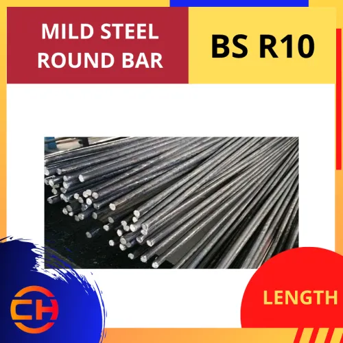 MILD STEEL ROUND BAR [LENGTH] BS R10 1 PCS