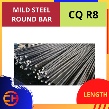 MILD STEEL ROUND BAR [LENGTH] CQ R8 ( RING ) 1 PCS