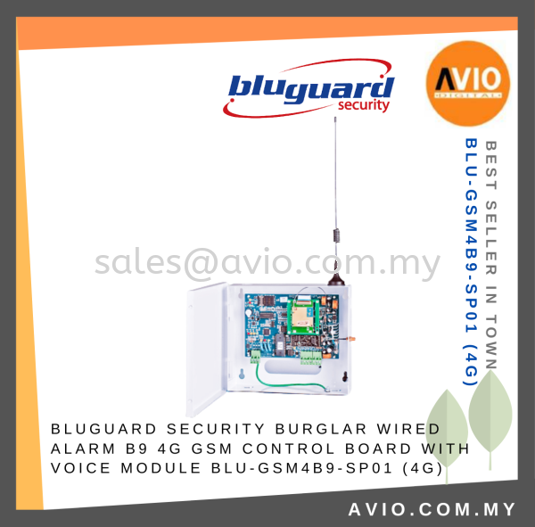 Bluguard B9 4G GSM Sim Card Module for Security Burglar Wired B9 Alarm BLU-GSM4B9-SP01 Wired Alarm BLUGUARD Johor Bahru (JB), Kempas, Johor Jaya Supplier, Suppliers, Supply, Supplies | Avio Digital