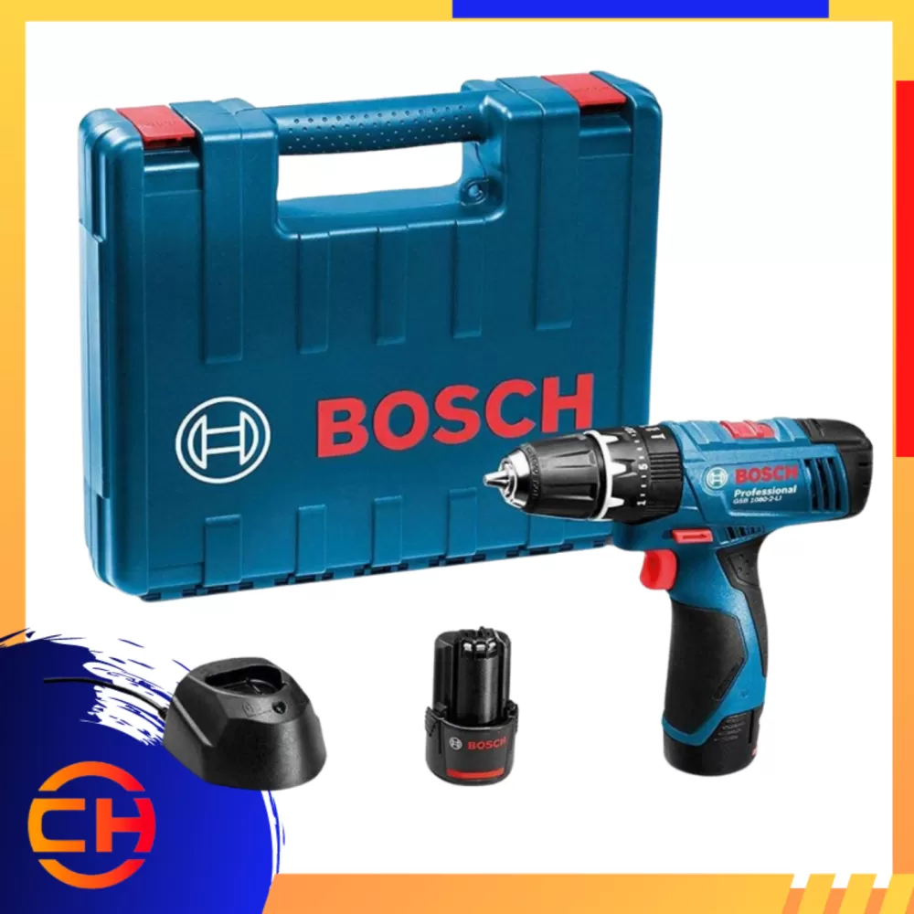 BOSCH GSB 120-LI (GEN 2) CORDLESS IMPACT DRILL/DRIVER PROFESSIONAL 12V 2.0AH (06019G81L0) 