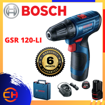 BOSCH GSR 120-LI GEN 2 CORDLESS DRILL DRIVER GSR120LI / GSR120