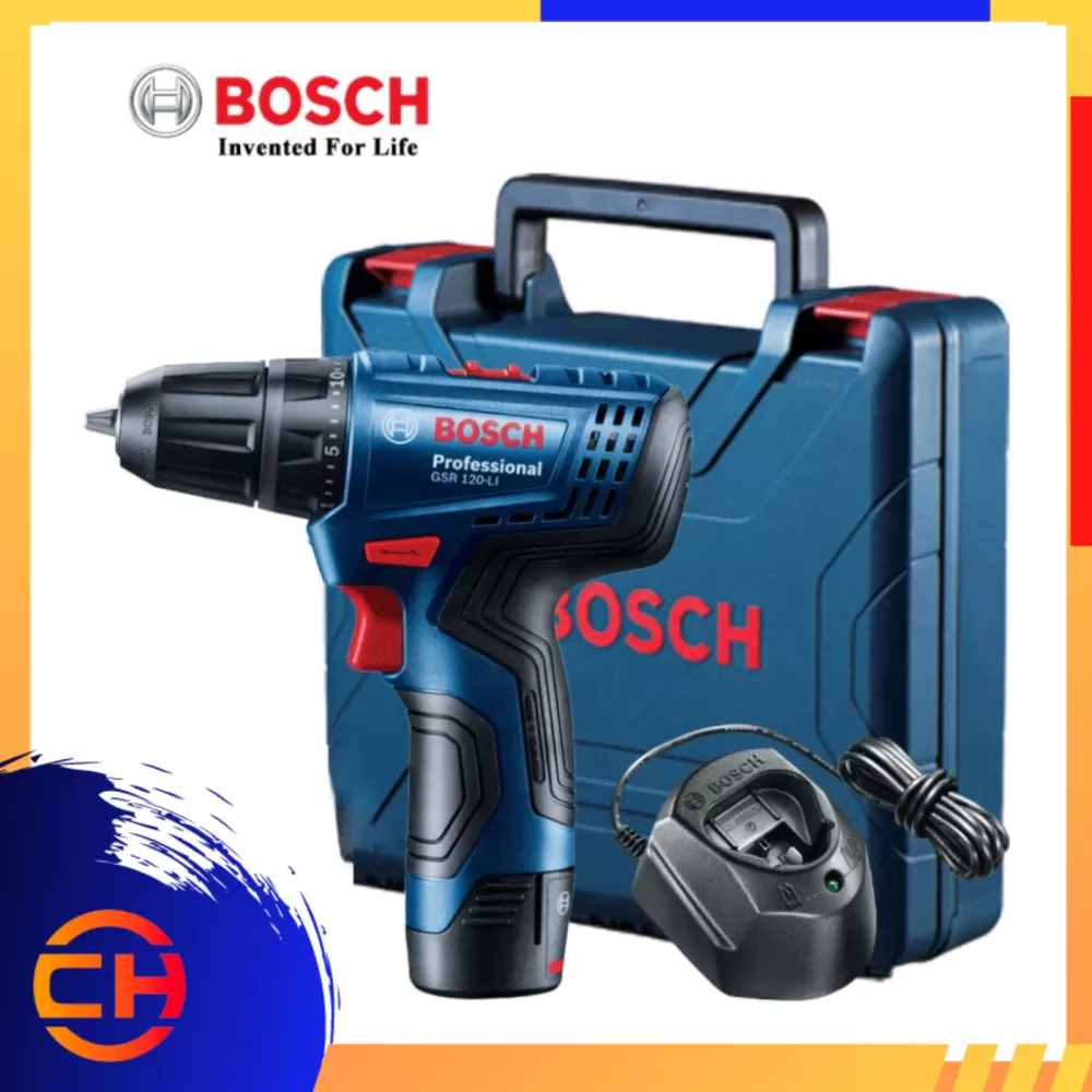 BOSCH GSR 120-LI GEN 2 CORDLESS DRILL DRIVER GSR120LI / GSR120