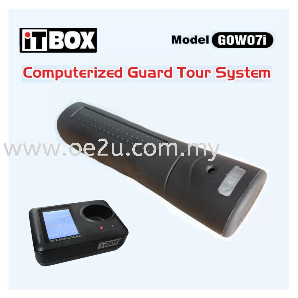 iTBOX GOWO7i Computerized Guard Tour System (With Display Communication Station)