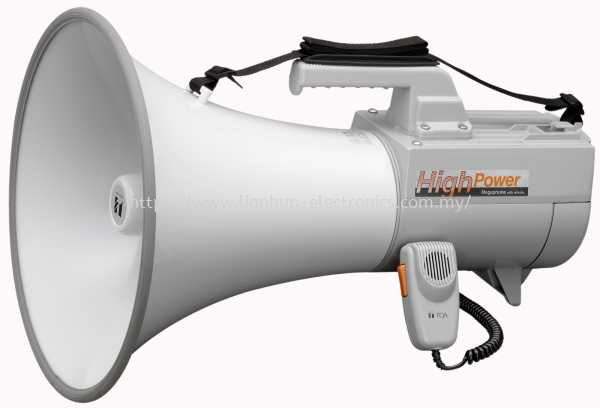 TOA ER-2230W Megaphone  TOA P.A. System Kuala Lumpur (KL), Malaysia, Selangor Supplier, Suppliers, Supply, Supplies | Lian Hup Electronics And Electric Sdn Bhd