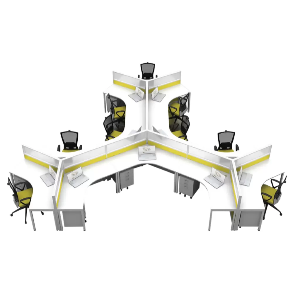 Office Workstation Table for 12 Person | Office Table Penang