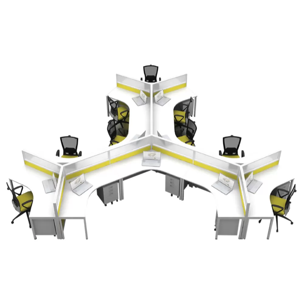 Office Workstation Table for 12 Person | Office Table Penang