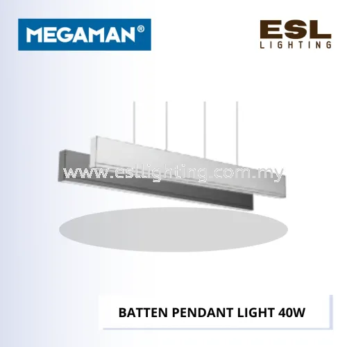 MEGAMAN BATTEN LINEAR PENDANT LIGHT MDL1007 40W