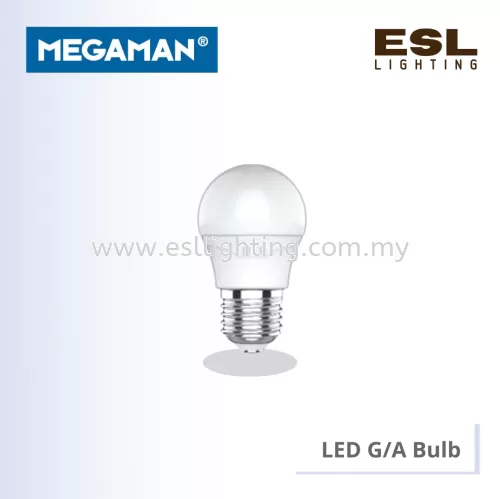 MEGAMAN LED G/A BULB YTG45Z1 E27 3W 