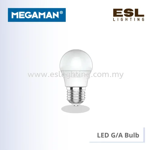 MEGAMAN LED G/A BULB YTG45Z1 E27 5W 