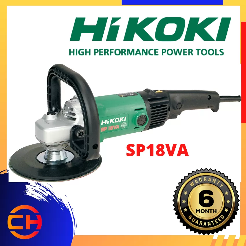 HIKOKI SP18VA POLISHER, PAD SIZE