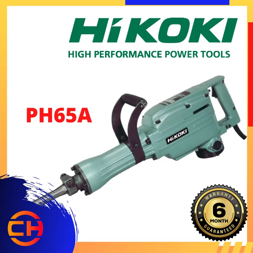 HIKOKI PH65A DEMOLITION HAMMER, HEXAGON BIT 1240W